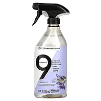 9 Elements, Універсальний очисний засіб, з лавандою, 532 мл (18 рідк. унц.)