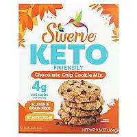 Swerve, Sweets, суміш для печива з шоколадною крихтою, 264 г (9,3 унції) в Україні оригінал
