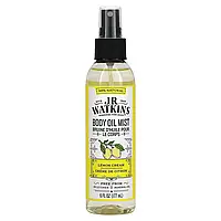 J R Watkins, Body Oil Mist, Lemon Cream, 6 fl oz (177 ml) оригінал
