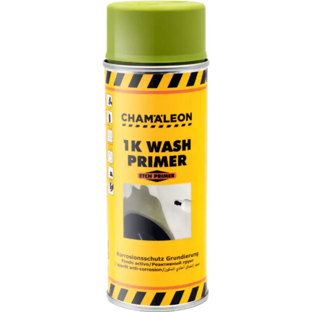 Грунт реактивний Сhamaleon 602 1K Wash Primer, 400 мл Аерозоль Оливковий