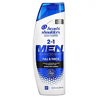 Head&Shoulders, Men Advanced Series, шампунь і кондиціонер 2 в 1, для насиченої та густої шкіри, 380 мл (12,8
