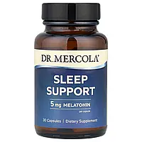 Dr. Mercola, Підтримка сну, 5 мг, 30 капсул в Україні оригінал