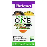 Bluebonnet Nutrition, Immune One, комплекс із цілісних продуктів, 90 рослинних капсул