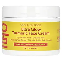 SeoulCeuticals, крем для обличчя з куркумою, для сяйва шкіри, 60 мл (2 рідк. унції) оригінал