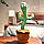 Інтерактивна іграшка Dancing cactus розмовляє танцюючий кактус, м'яка іграшка кактус, Плюшевий кактус, фото 4