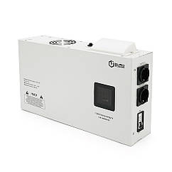 Стабілізатор напруги релейного настінного монтажу Europower SLIM-10000SBR LED, 10KVA 9000W, 140-270Vac,