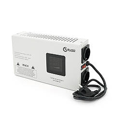 Стабілізатор напруги релейного настінного монтажу Europower SLIM-2000SBR LED, 2000VA 1400W, 140-270Vac,