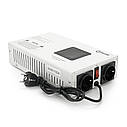 Стабілізатор напруги релейного настінного монтажу Europower SLIM-2000SBR LED, 2000VA 1400W, 140-270Vac,, фото 3