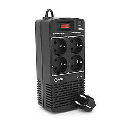 Стабілізатор напруги релейний Europower EPX-604 600 VA 300 W, input: 184~276V, output:220V±10%, 4 SHUKO, Q