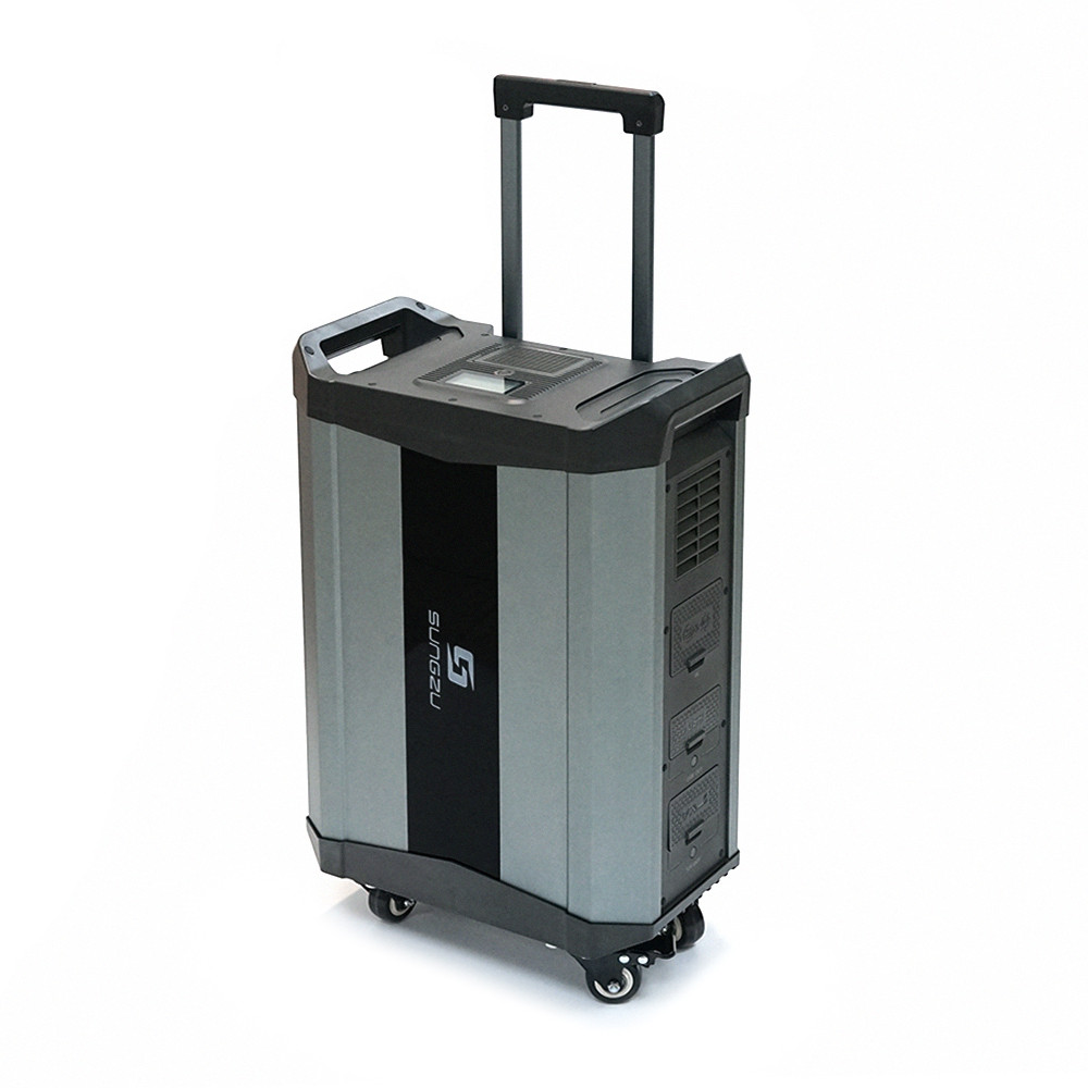 Портативна сонячна станція SADE з накопиченням енергії до 2000 W, 3*AC/220V+3*DC/12V+3*USB/5V, фото 1