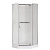 Душова кабіна з низьким піддоном Mixxus LINES SCT01-90x90x198-TR CHROME прозоре скло 6мм (MI6913), фото 7