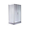 Душова кабіна з низьким піддоном Mixxus HARD SCT01-120x80x198-TR CHROME прозоре скло 5мм (MI6910), фото 7