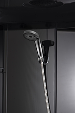 Бокс душовий без гідромасажу Mixxus STRONG SB01-90x90x215-GR SATIN з високим піддоном (MI6885), фото 5