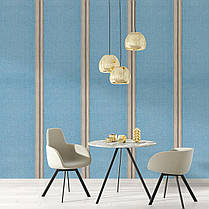 Самоклеючі шпалери 2800х500х1,5мм Блакитний з білим YM-03 BLUE WHITE SW-00001326, фото 5