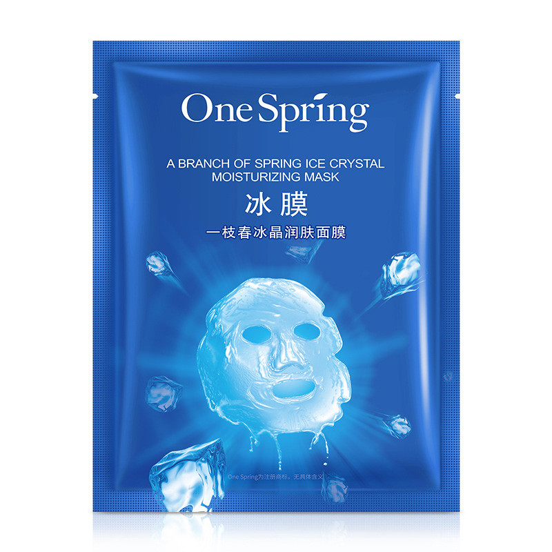 Зволожуюча тканинна маска з охолоджуючим ефектом One spring, 30 г