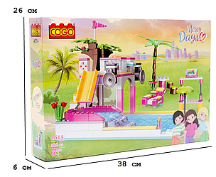 Конструктор "Дівчатка" (302 елм.) Басеїн / COGO