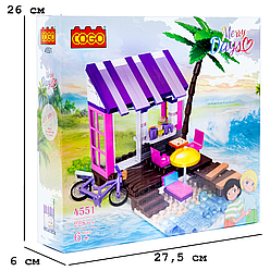 Конструктор "Дівчатка" (228 елм.) Серфінг / COGO