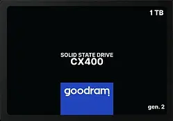 SSD диск GoodRam CX400 (SSDPR-CX400-01T-G2) Black 1TB