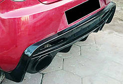 Задній дифузор DPT (чорний глянець) для Alfa Romeo MiTo