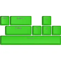 Набір кейкапів Hator HTS-710 Lime Green ESC/SPACE/ENTER/R.SHIFT/ARROWS
