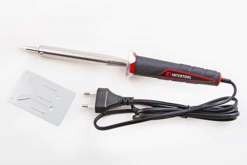Паяльник контактний 220 В, 100 Вт "Intertool"