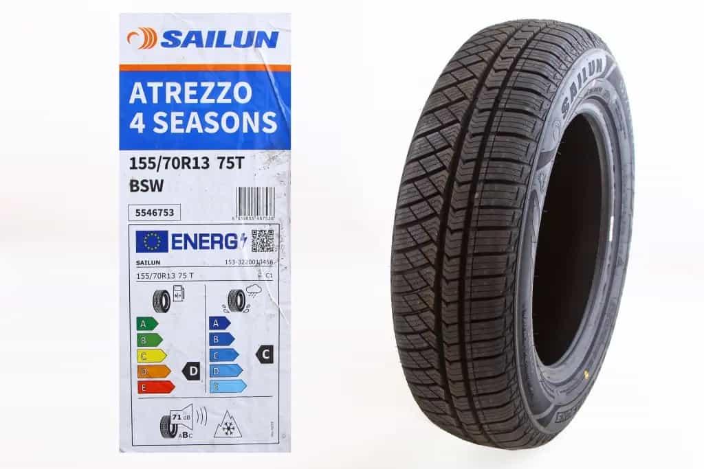 Шина 155/70R13 всесезонна 75T "Sailun" Atrezzo 4 Seasons