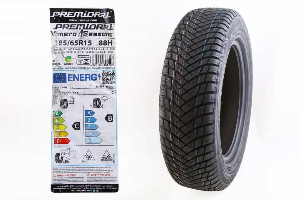 Шина 185/65R15 всесезонна 88H "Premiorri" Vimero 4Seasons