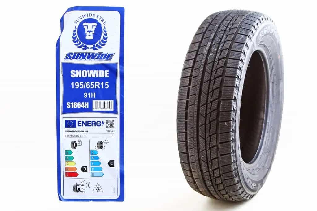 Шина 195/65R15 зима 91H "Sunwide" Snowide