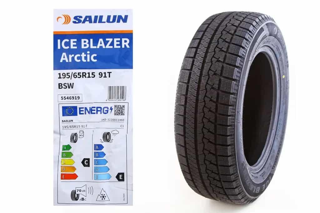 Шина 195/65R15 зима 91T "Sailun" Ice Blazer Arctic
