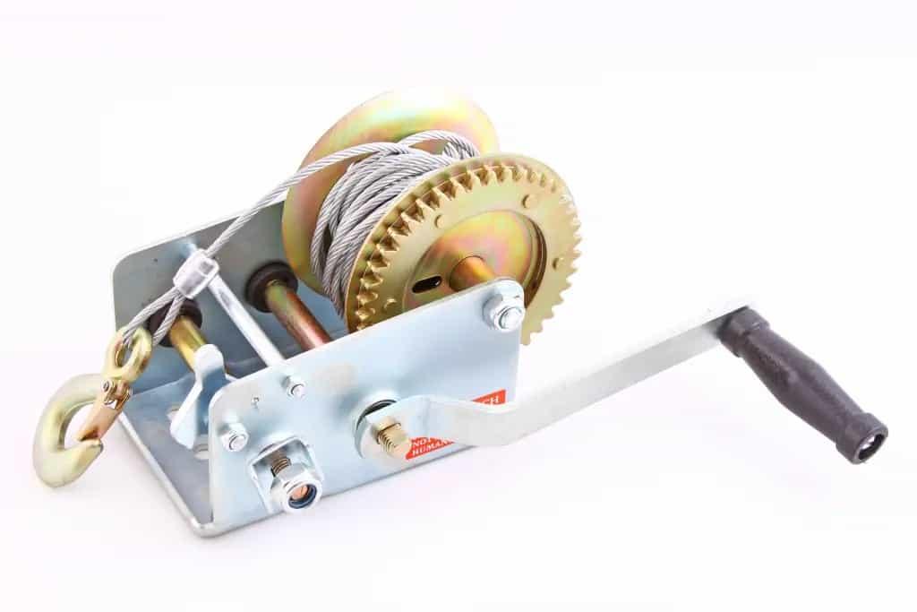 Лебідка важільна барабанна 900 кг/10 м/4.5 мм "Intertool"