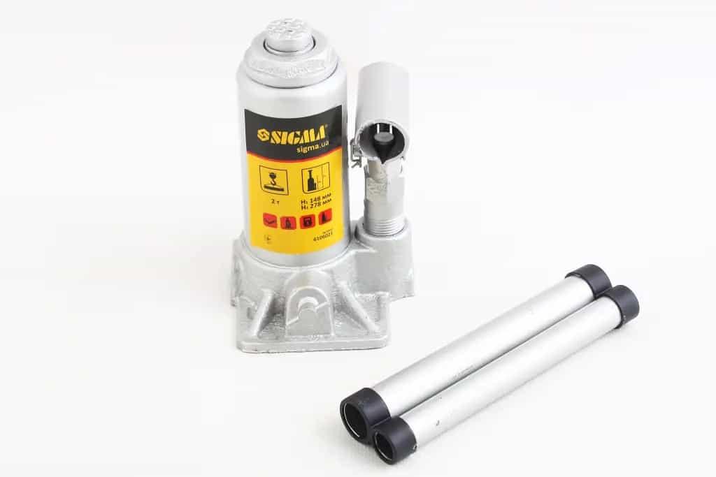 Домкрат гідравліч 2 т 148-278мм "Sigma" (6106021), фото 1