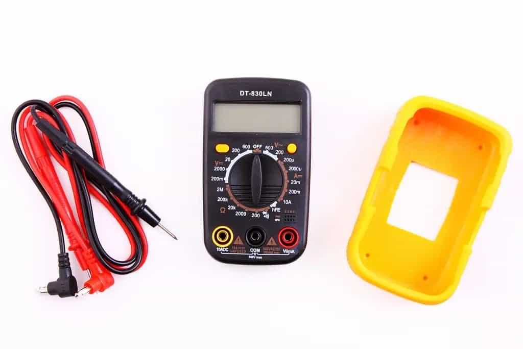 Мултиметр DT-830LN цифровий індикатор з чохлом + крона, фото 1