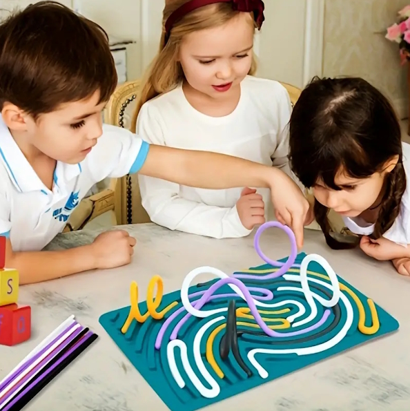 Іграшка антистрес інтерактивна сенсорна дошка допомагає зосередитися та заспокоїтися, фото 1