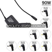 Універсальний блок живлення для ноутбука 90W авто, USB