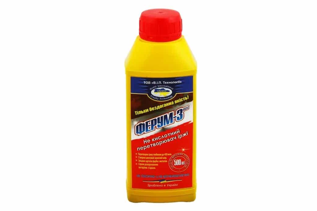 Перетворювач іржі "Ферум-3" безкислотний 0.5л