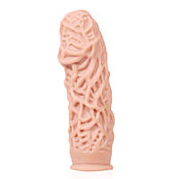 Потовщувальна насадка на пеніс Kokos Extreme Sleeve ES.12, розмір M (14.7×4.3 см)