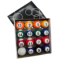 Більярдні кулі Pool 25,4 мм