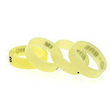 Silicone Ring 22-25 mm Силіконове кільце, Флуоресцентне, Протиковзне, для ліхтарів та іншого, фото 4