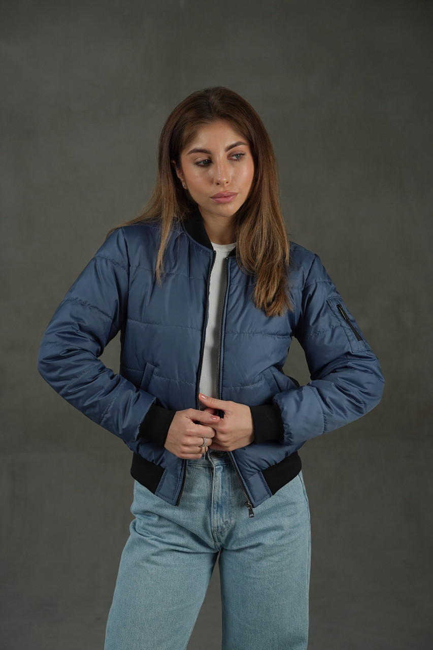 Молодіжна куртка жіноча весняна S-XL джинс