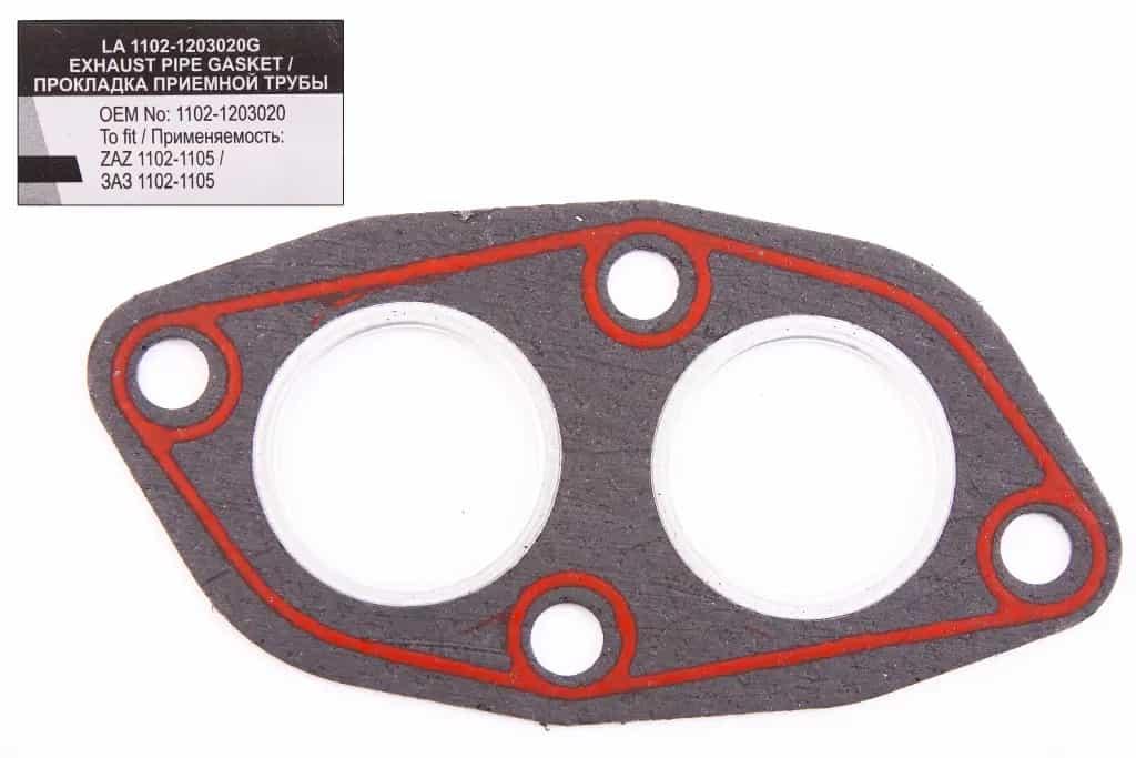 Прокладка приймалні труби Таврія з герметиком "LSA", фото 1