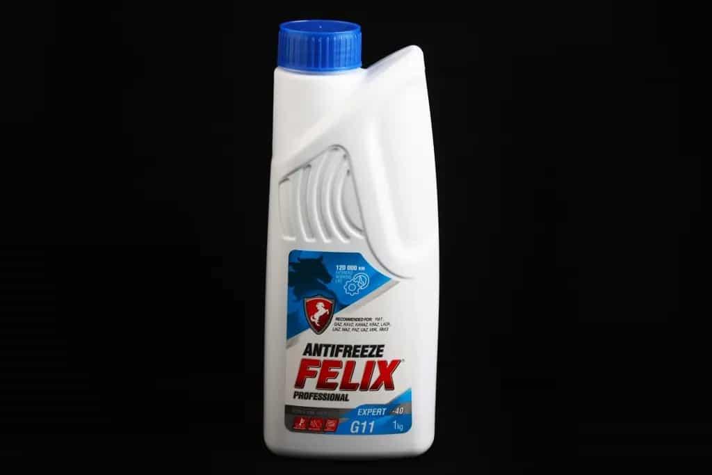 Рідина охолоджуюча антифриз синій -40° "Felix" Expert 1.0 кг