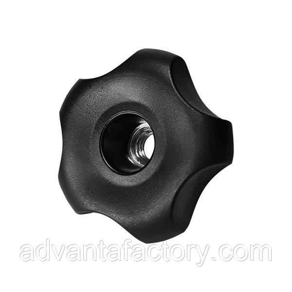 Ручка фіксатор D35 з різьбою М6 наскрізна