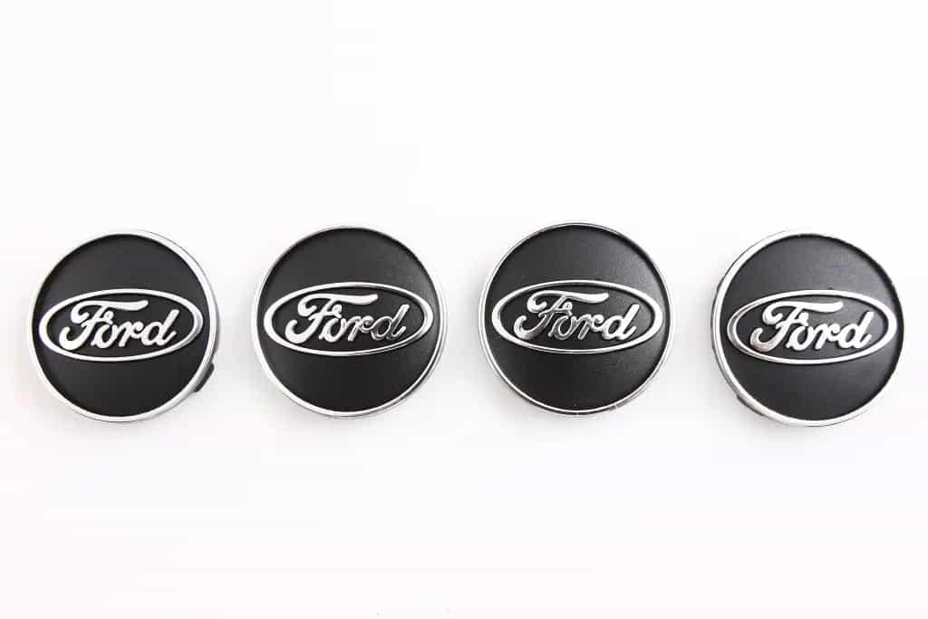 Заглушка диска 60*55мм Ford (4 шт.)