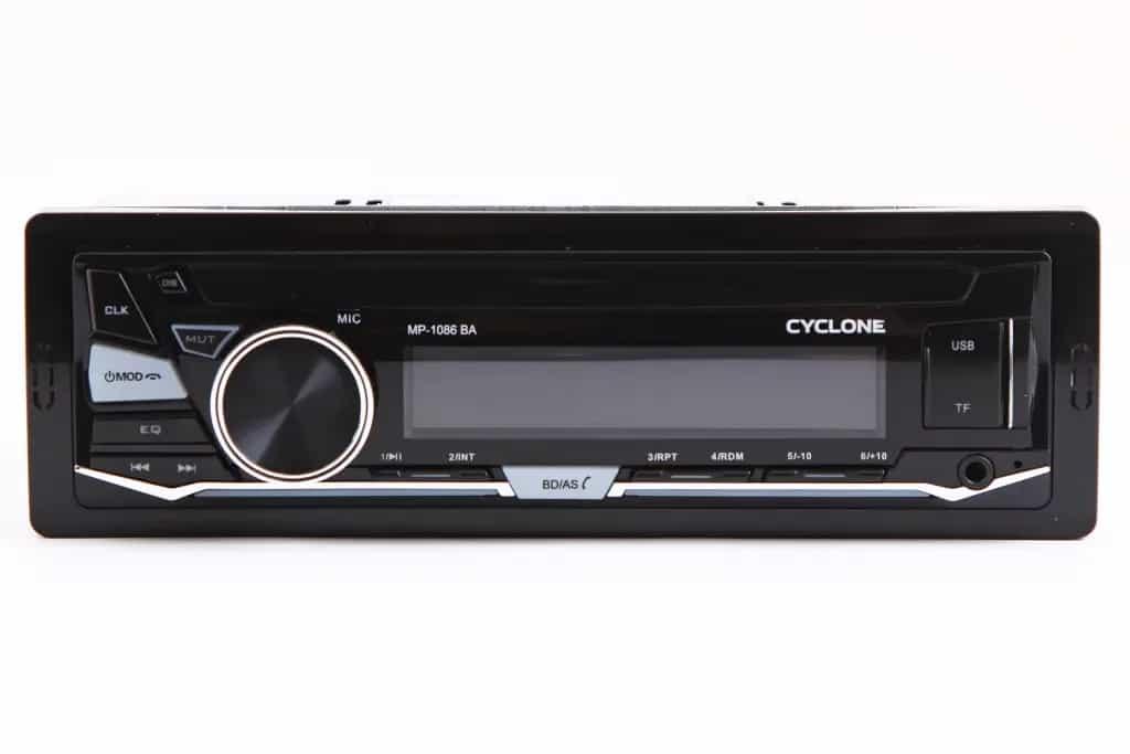 Автомагнітола "Cyclone" MP-1086 BA RGB BT/USB/MicroSD/ISO/доп. роз'єм /Eway Link