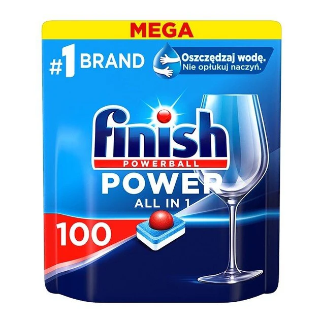 Таблетки для посудомийних машин FINISH Powerball Power 100 шт.