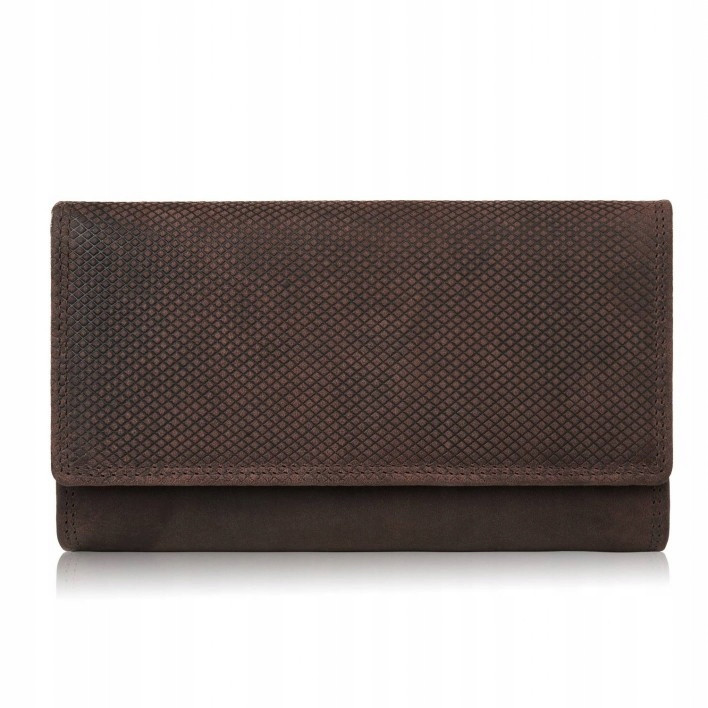 Жіночий шкіряний гаманець зелений геометричний вінтаж Paolo Peruzzi, фото 1