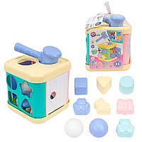 Гр Іграшка куб "Розумний малюк" 9505  "Technok Toys", у сітці