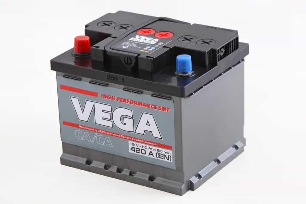 Акумулят. батарея 50 Ач "Vega" Standart (гарантія 18 місяців)