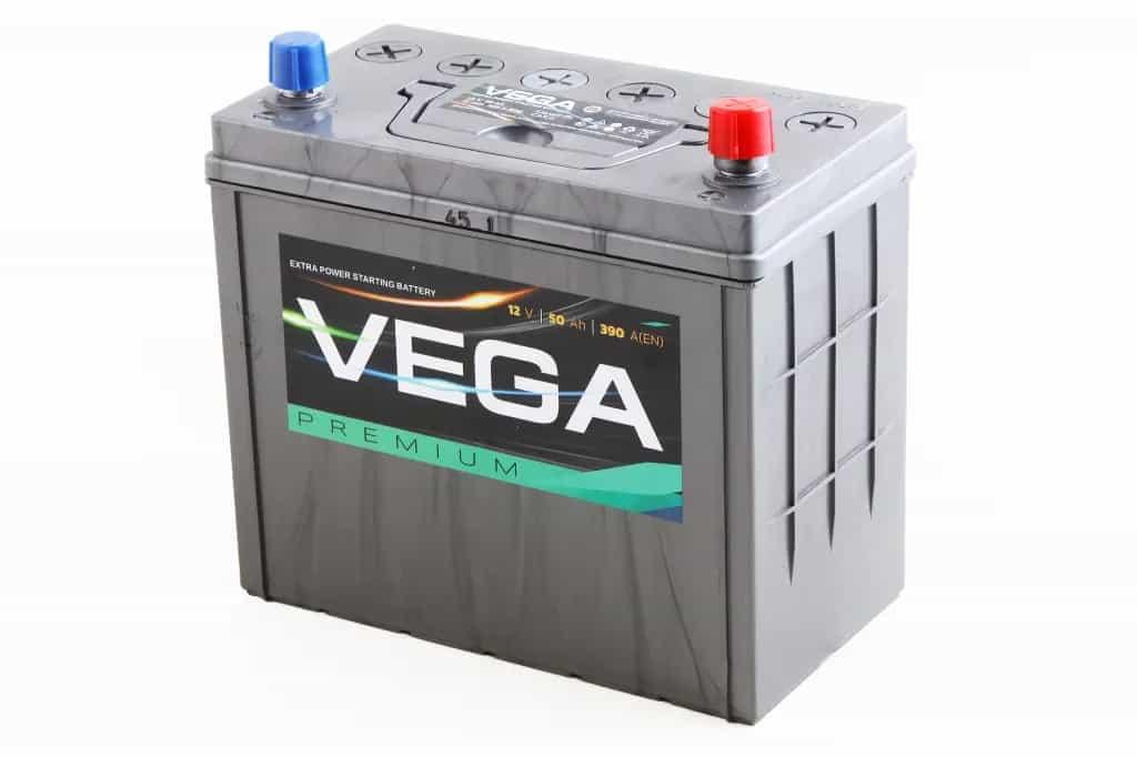 Акумулят. батарея 50 Ач Азія Євро "Vega" Premium (гарантія 24 місяці)
