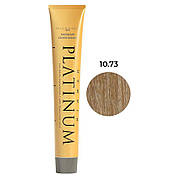 Професійна стійка крем-фарба для волосся Hipertin Platinum 10.73 супер-блонд пісочно-золотистий 60мл